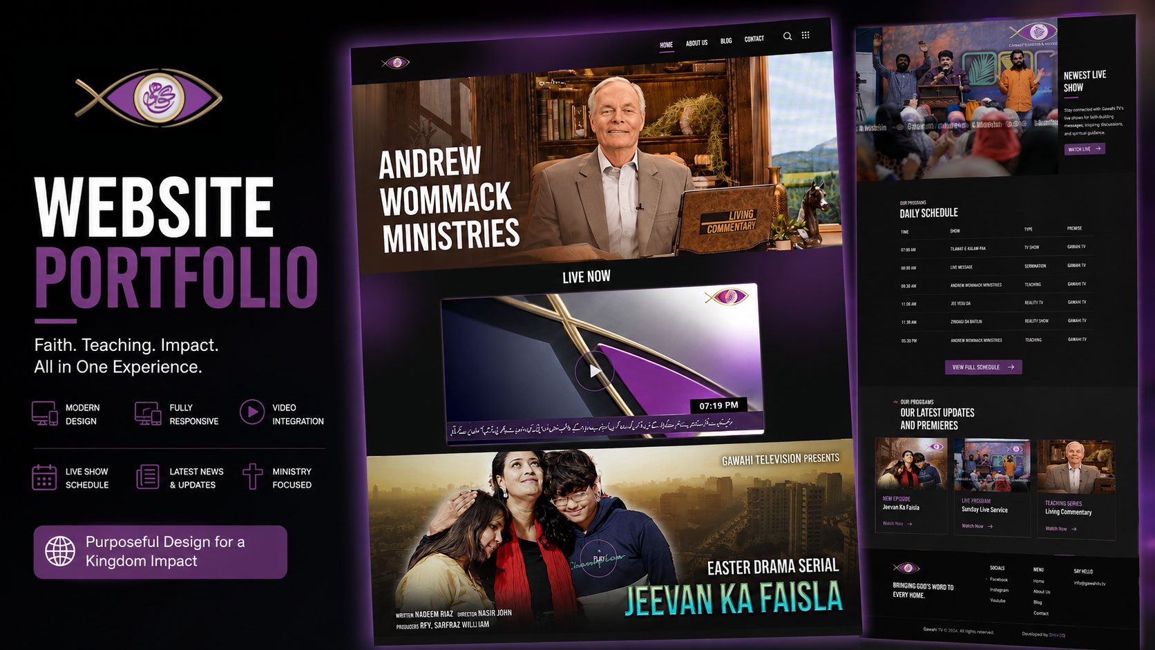 Gawahi TV Website
