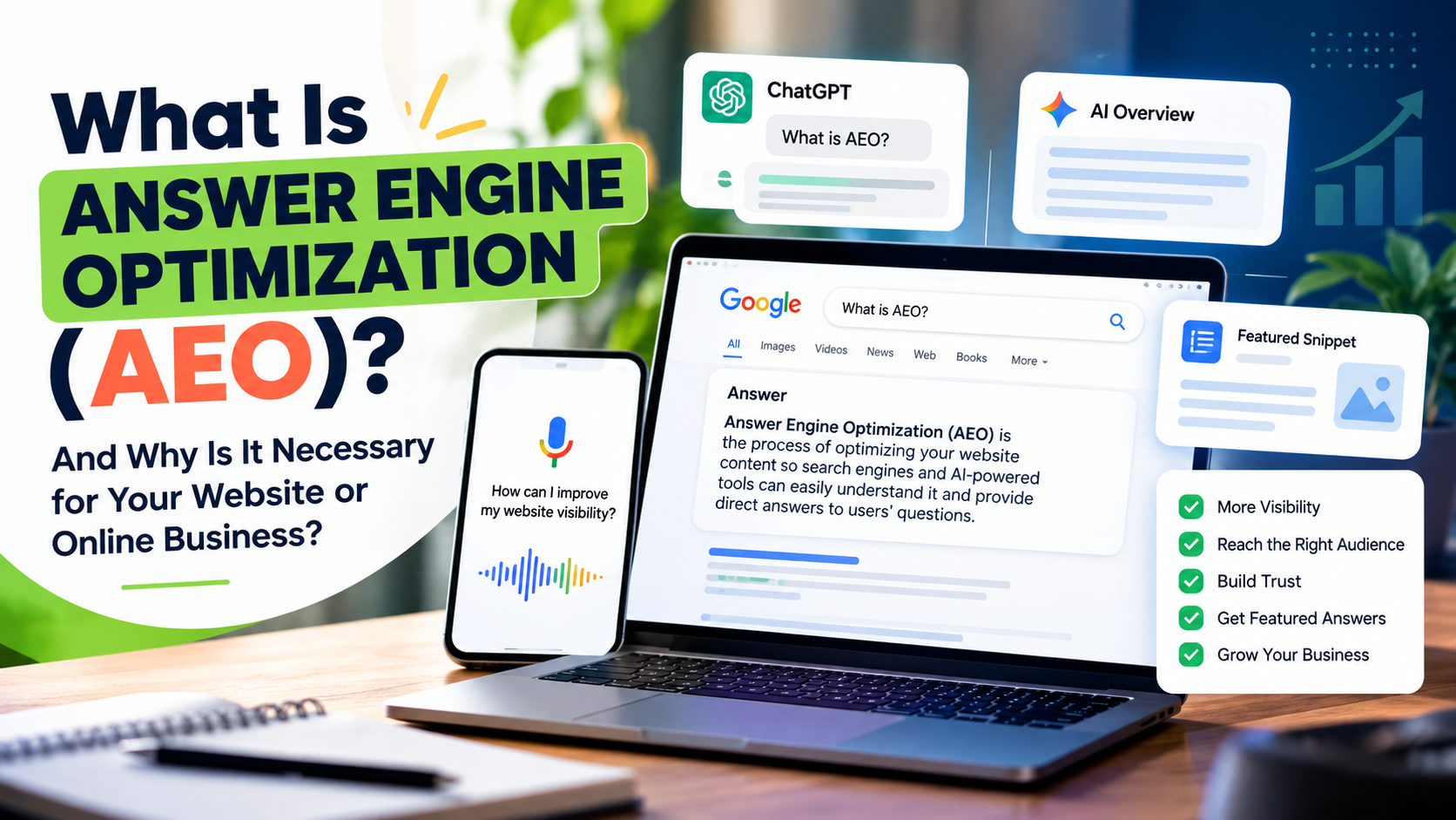 What Is AEO? Why Your Website Needs Answer Engine Optimization